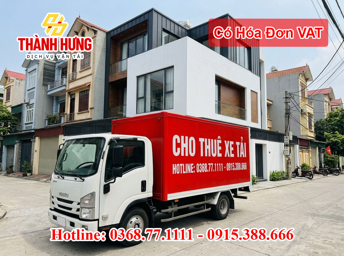 Cho thuê xe tải Bắc Ninh giá rẻ