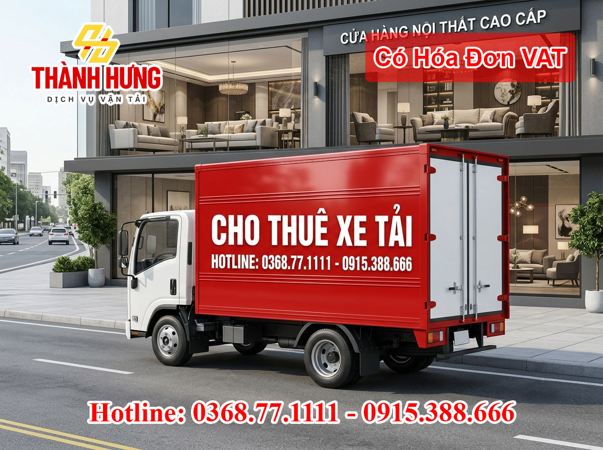 Cho thuê xe tải Bắc Ninh uy tín