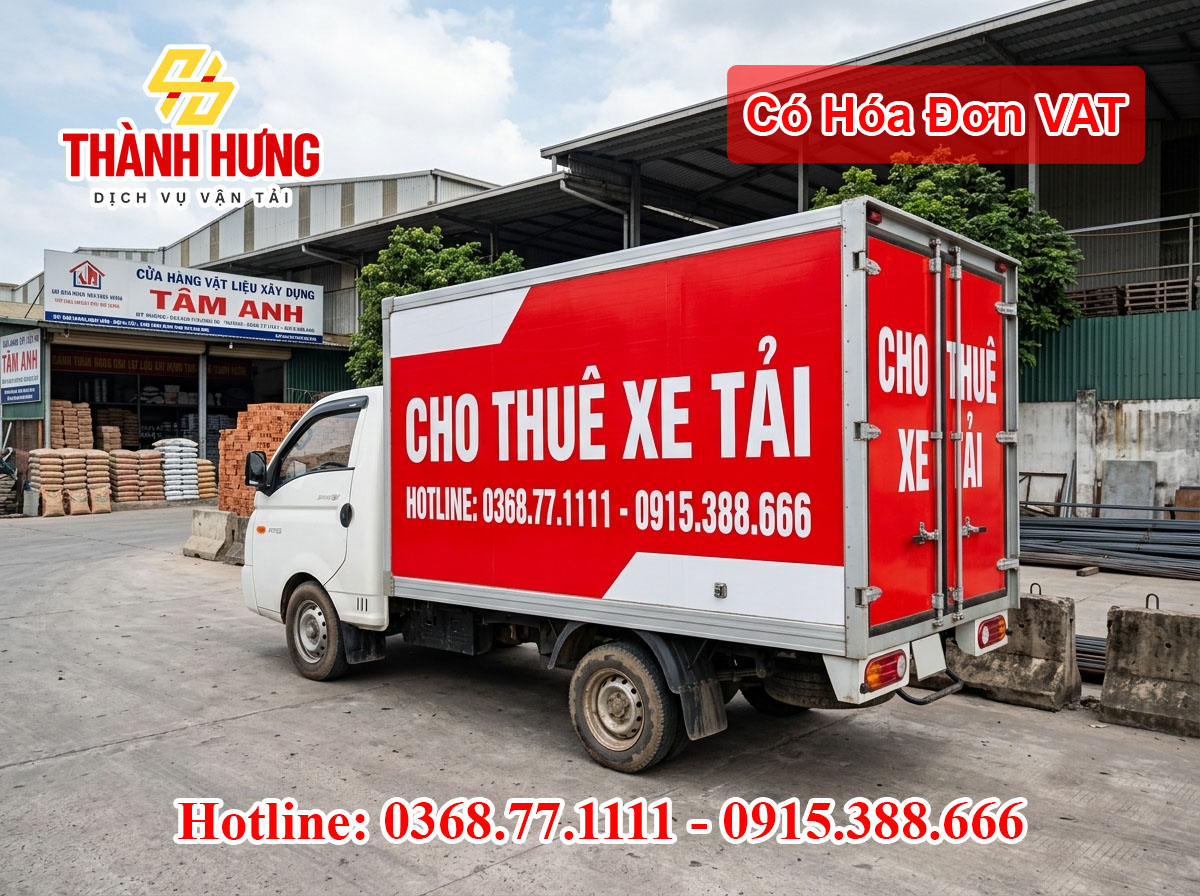 Cho thuê xe tải Cao Lộc giá rẻ