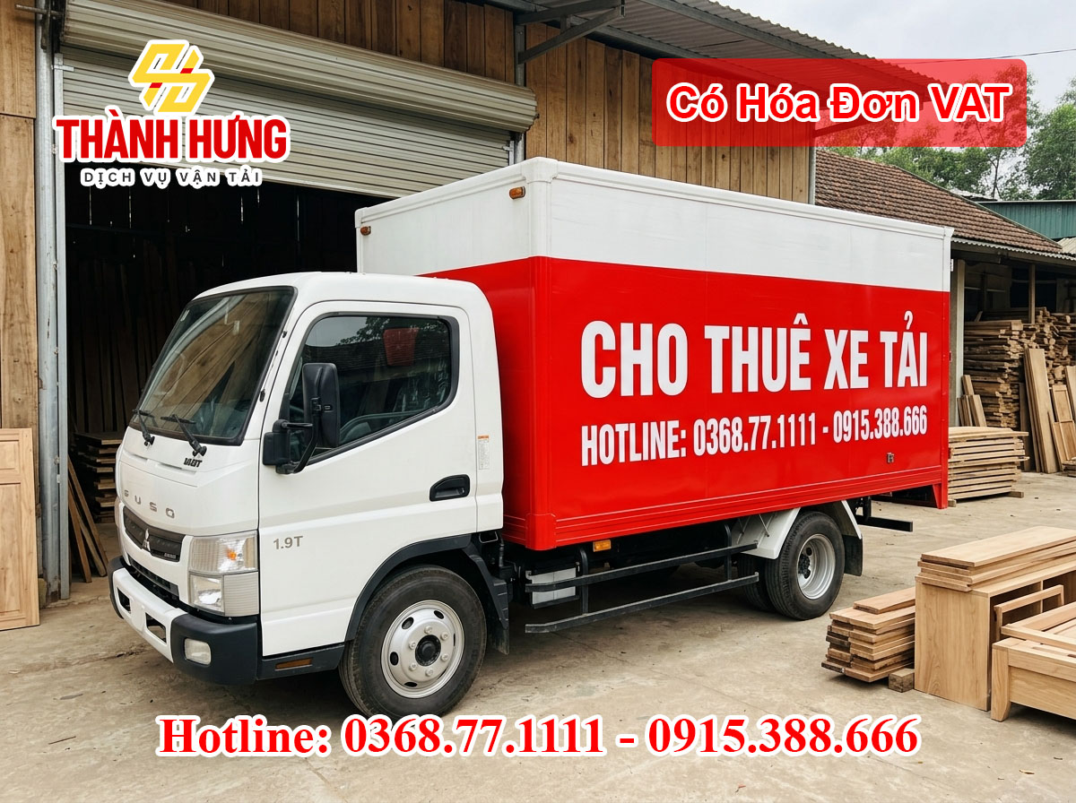 Cho thuê xe tải Cao Lộc