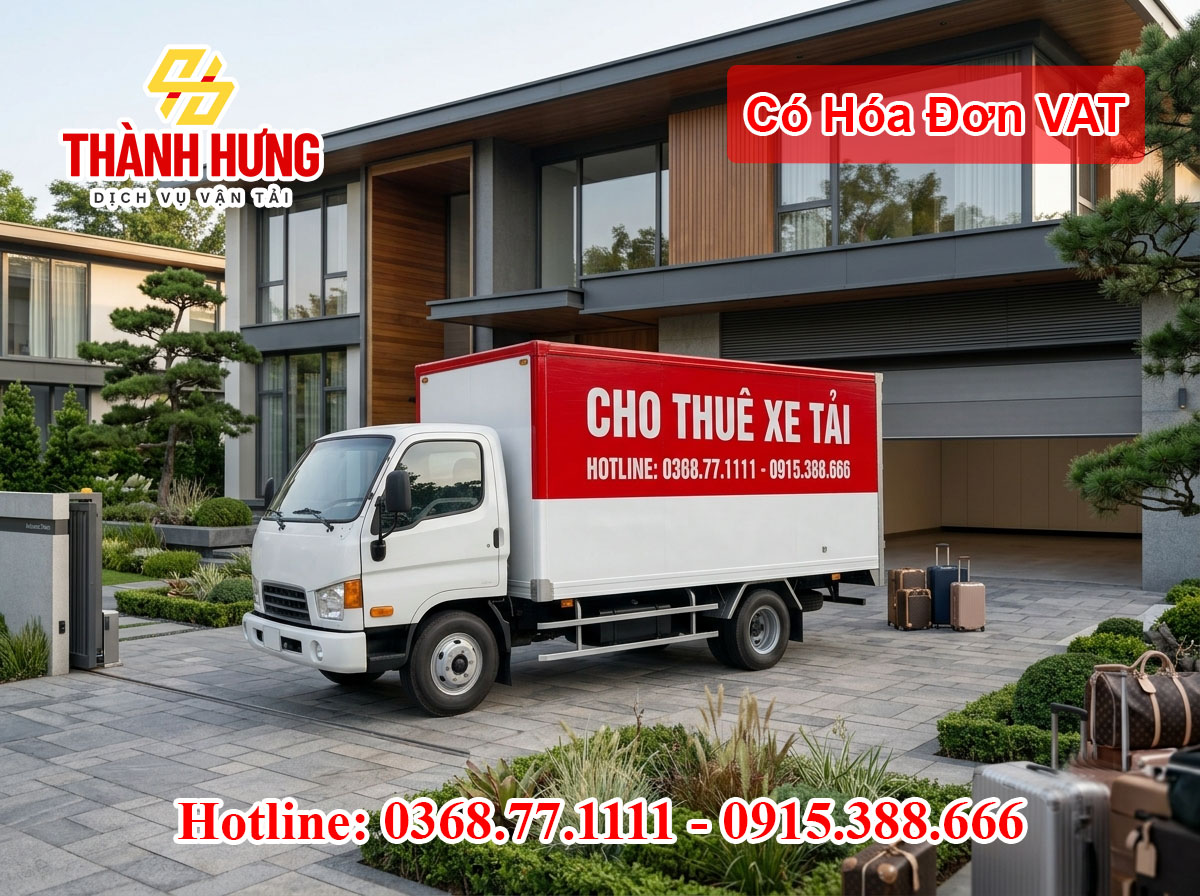 Cho thuê xe tải Điện Biên giá rẻ