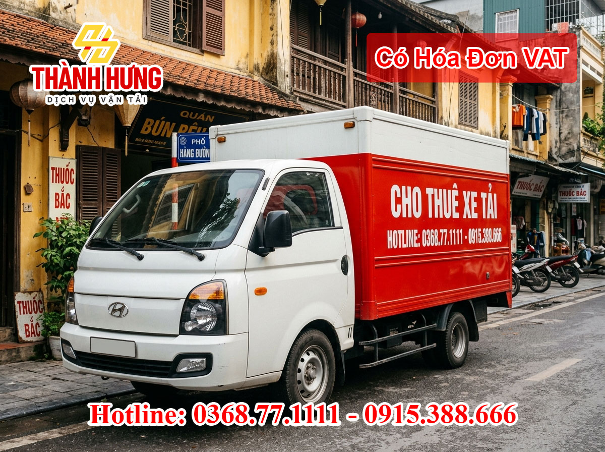Cho thuê xe tải Hà Nội uy tín giá rẻ