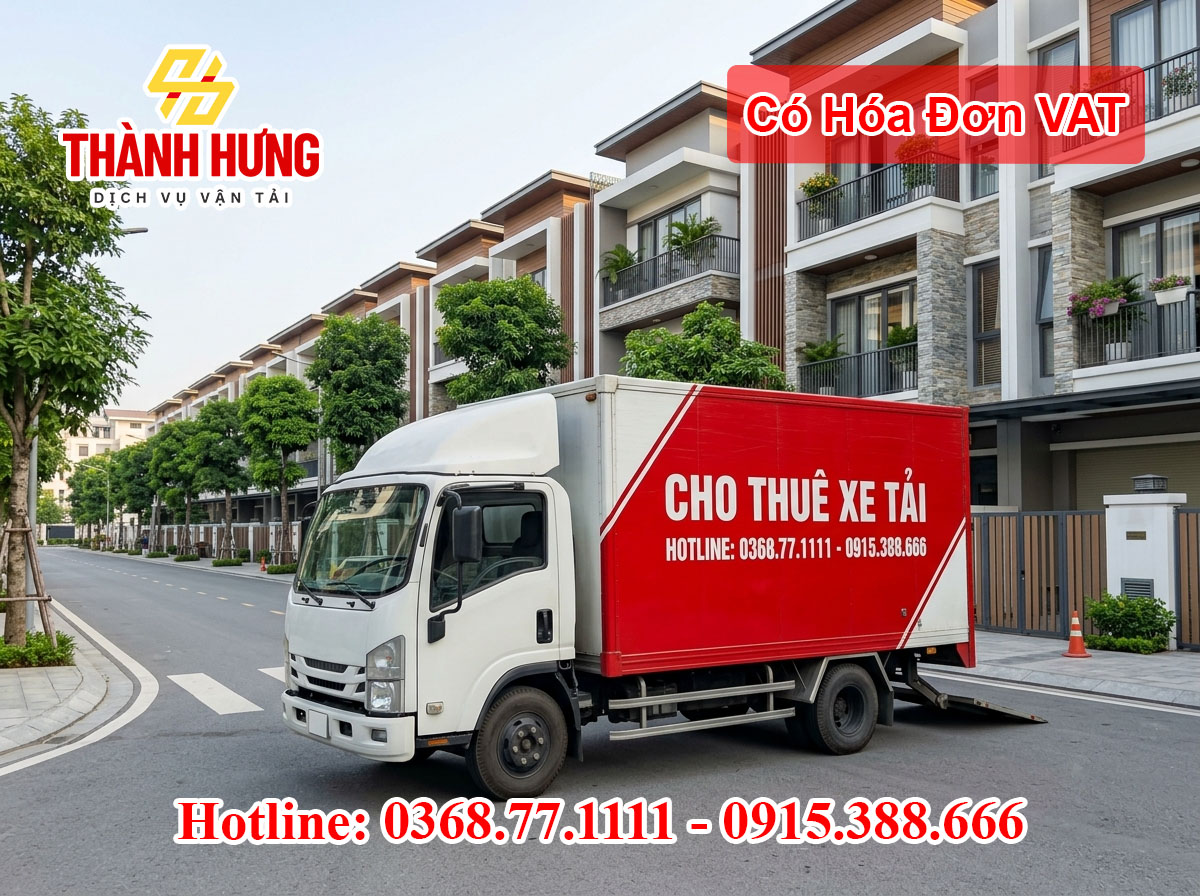 Cho thuê xe tải Hải Dương giá rẻ