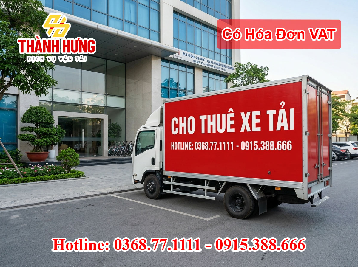 Cho thuê xe tải Hòa Bình