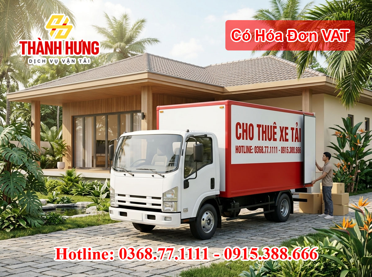 Cho thuê xe tải Hưng Yên