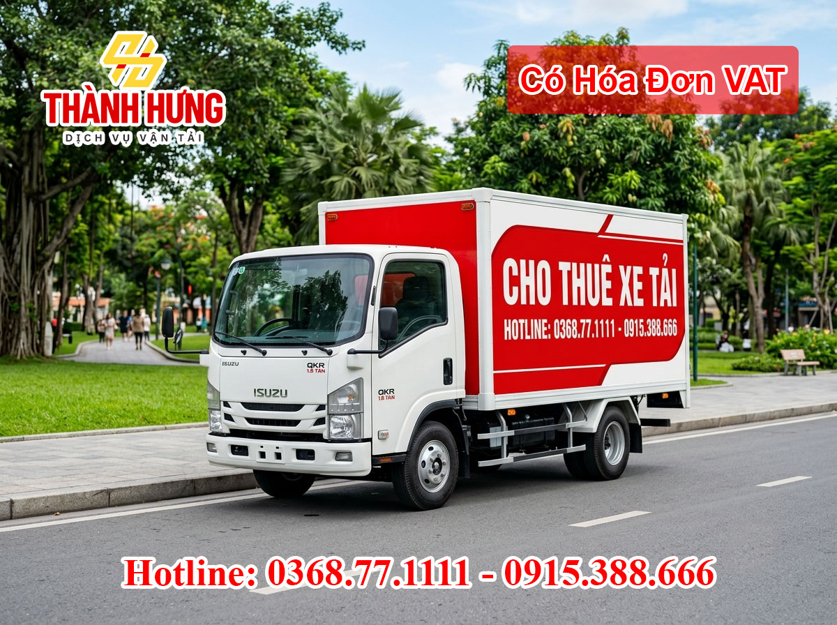 Cho thuê xe tải Ninh Bình uy tín giá rẻ