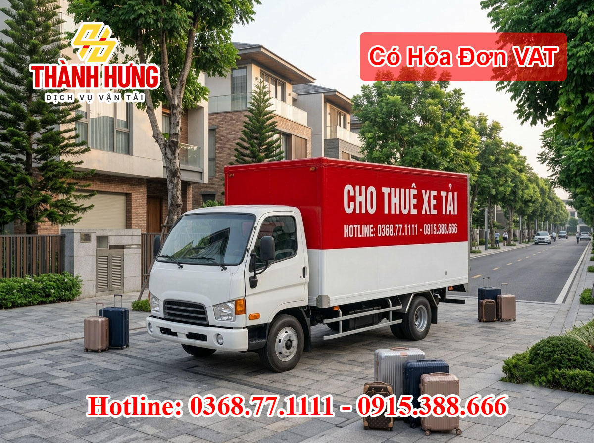 Cho thuê xe tải Quảng Ninh uy tín