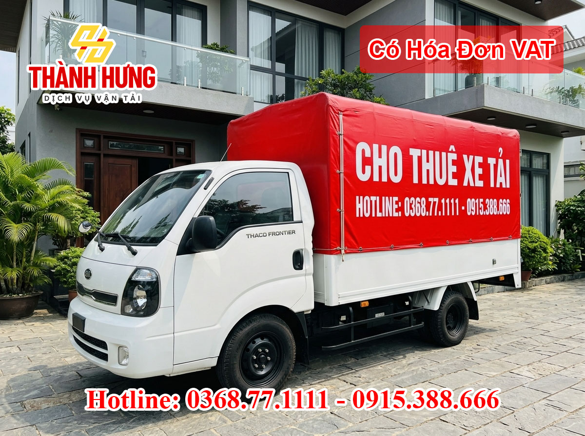 Cho thuê xe tải Thái Nguyên uy tín giá rẻ