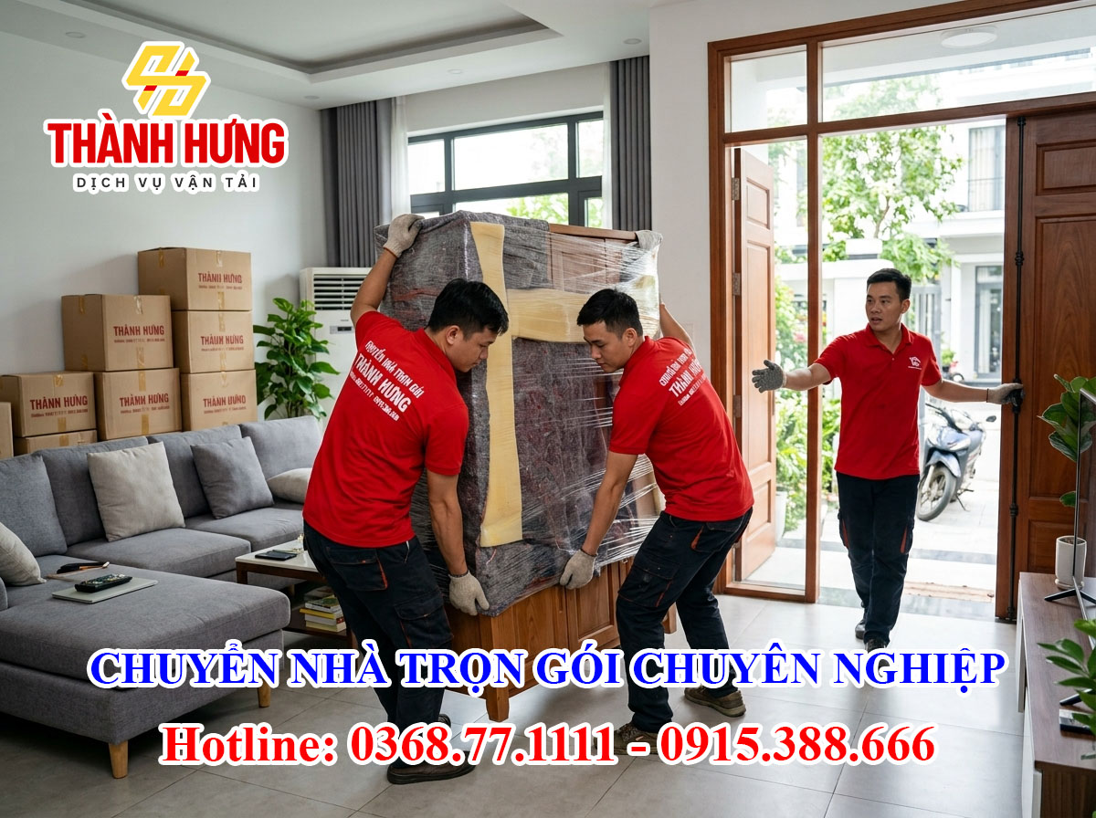 Chuyển nhà trọn gói tại Cao Lộc chuyên nghiệp