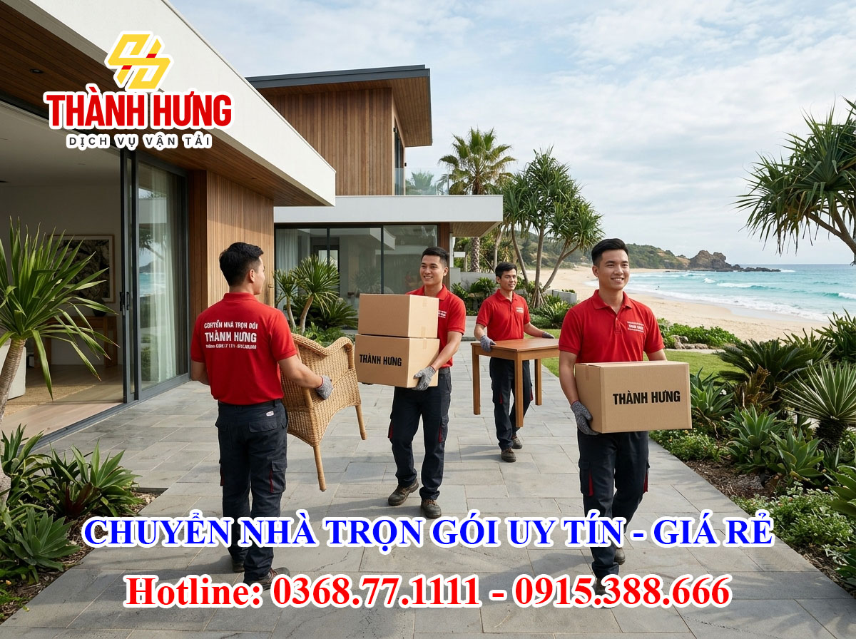 Chuyển nhà trọn gói tại Chi Lăng uy tín giá rẻ