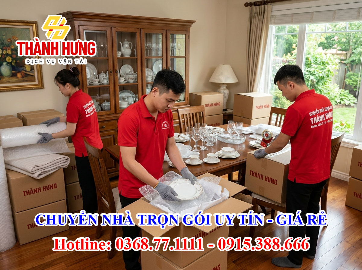 Chuyển nhà trọn gói tại Hà Nam uy tín giá rẻ