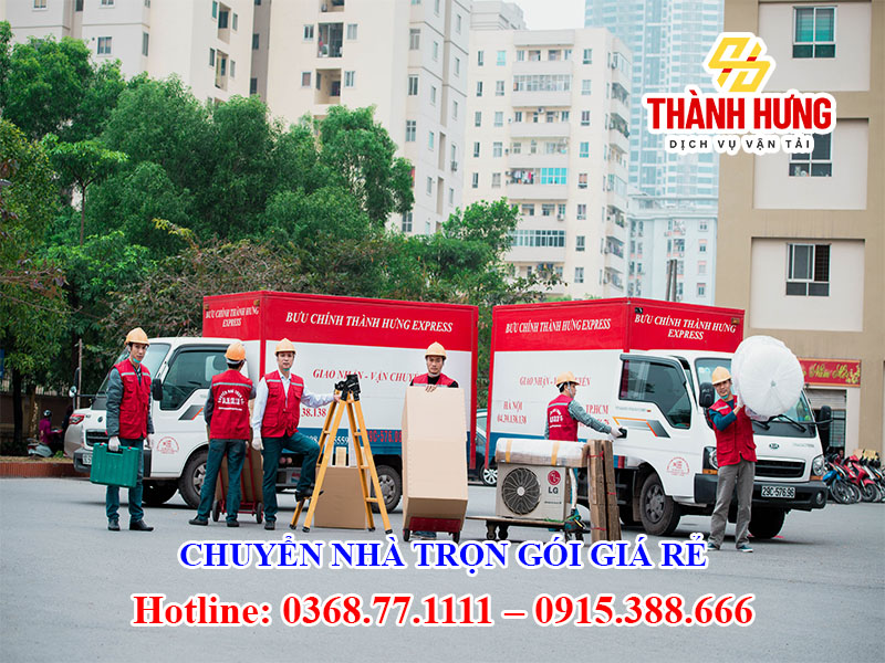 Chuyển nhà trọn gói tại Hà Nội giá rẻ
