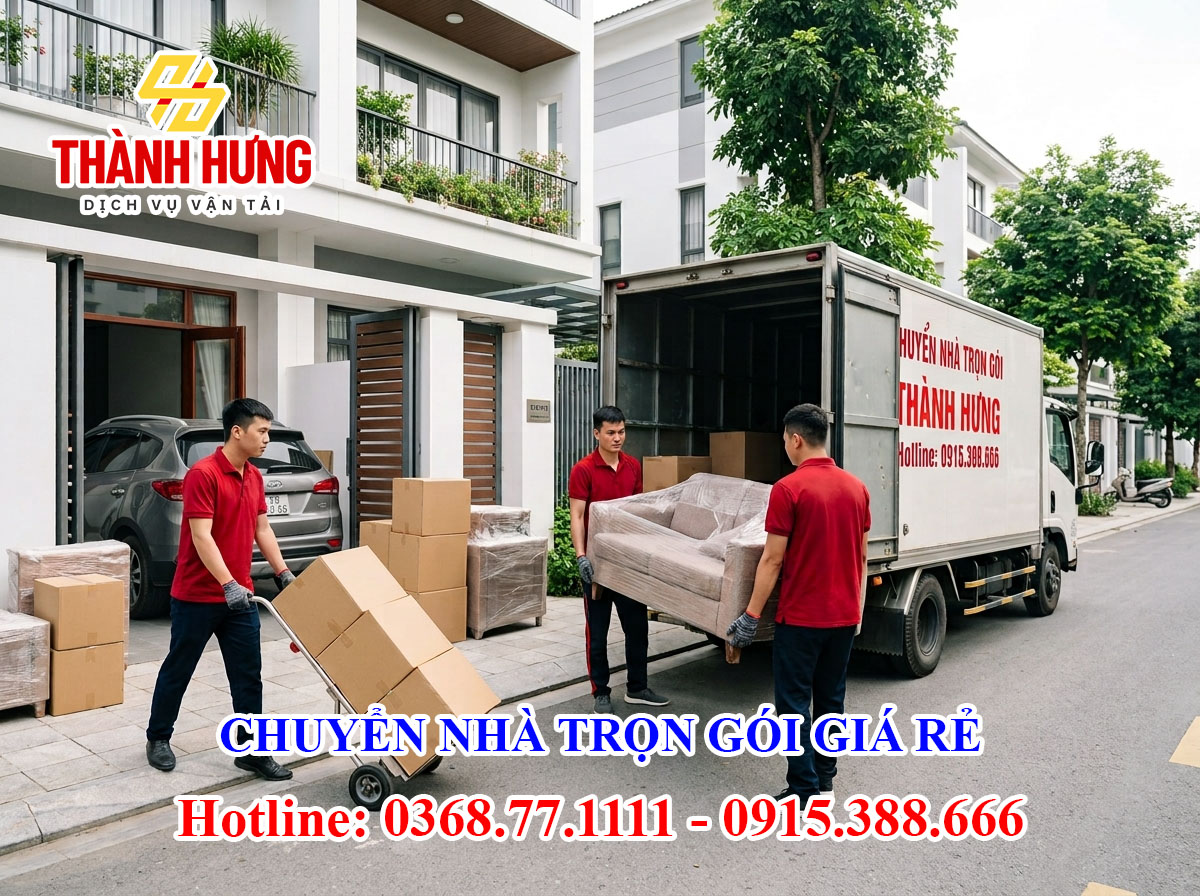 Chuyển nhà trọn gói tại Hải Dương giá rẻ