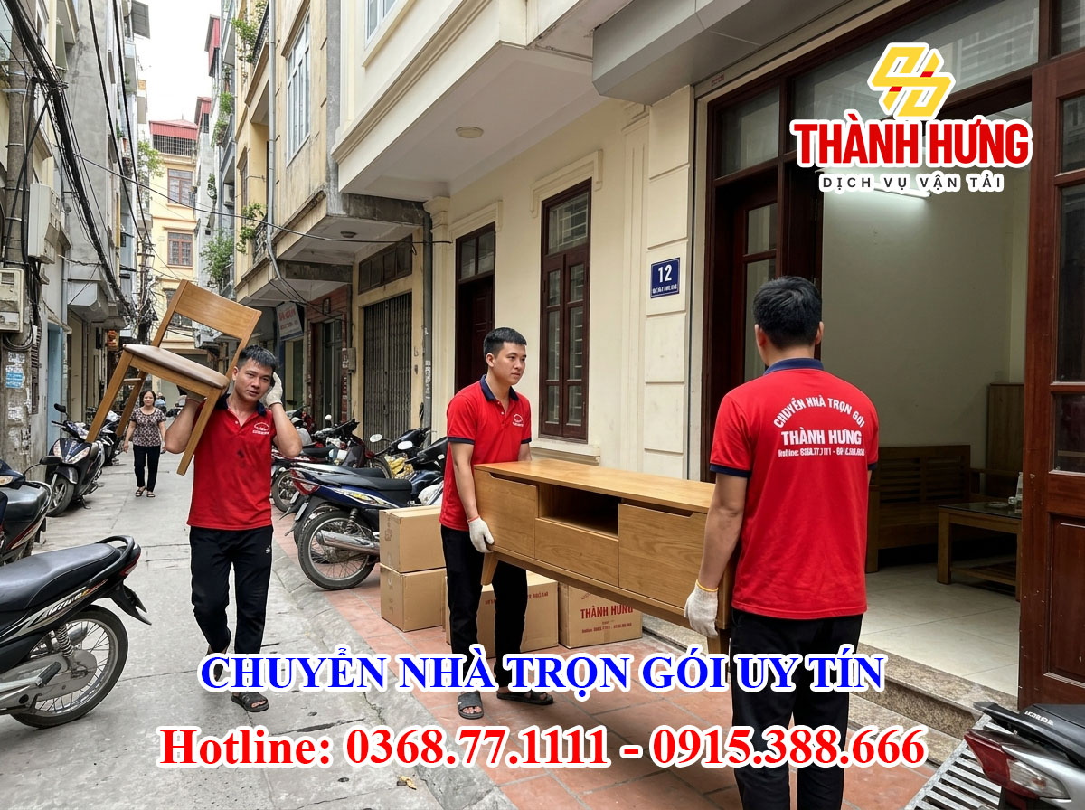 Chuyển nhà trọn gói tại Hải Dương uy tín