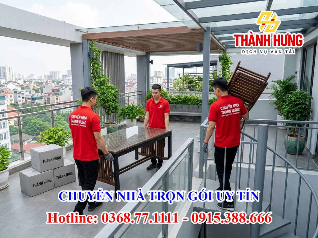 Chuyển nhà trọn gói tại Hòa Bình uy tín