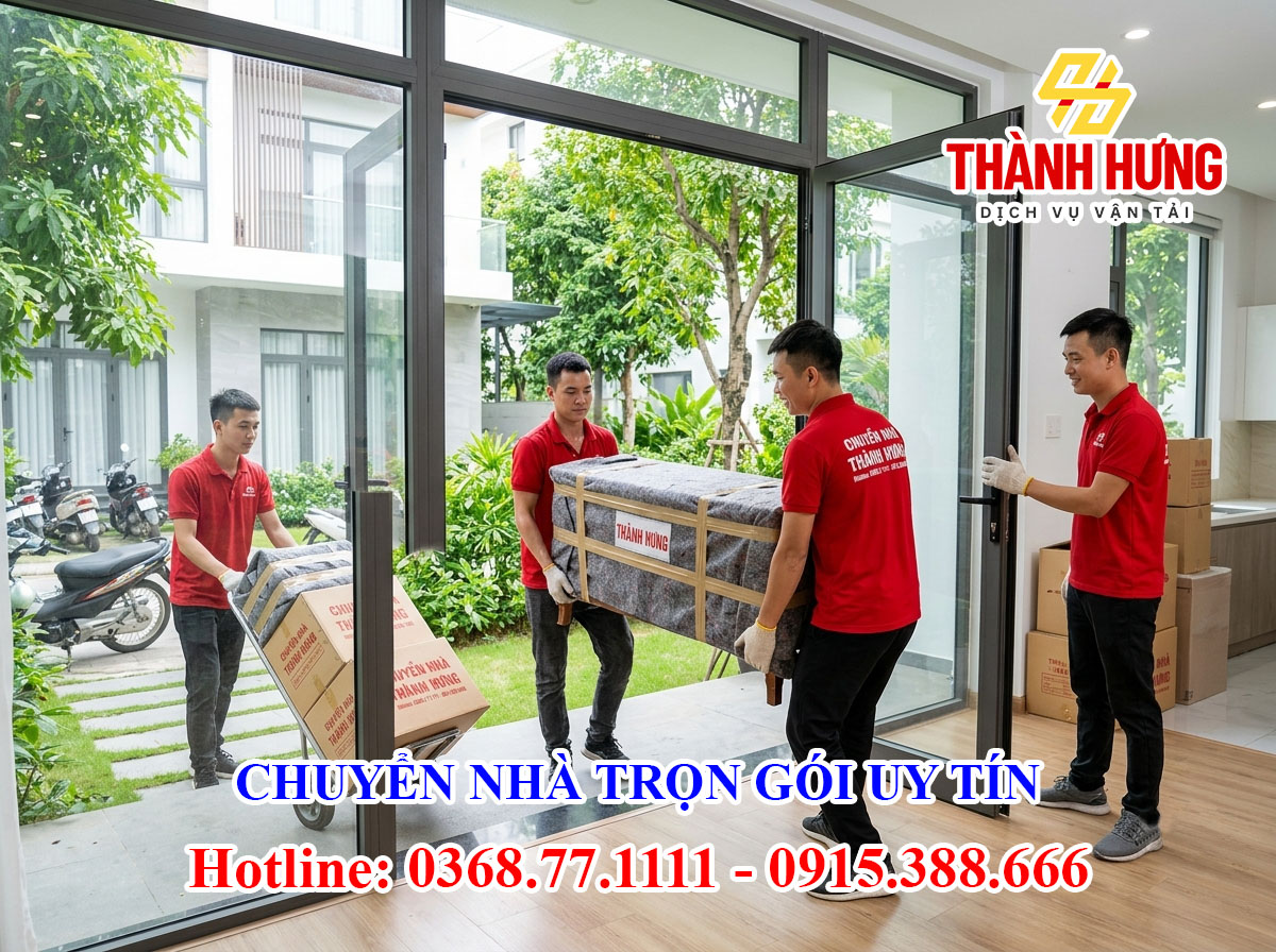 Chuyển nhà trọn gói tại Hưng Yên uy tín