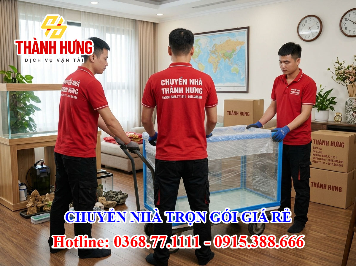 Chuyển nhà trọn gói tại Hữu Lũng giá rẻ