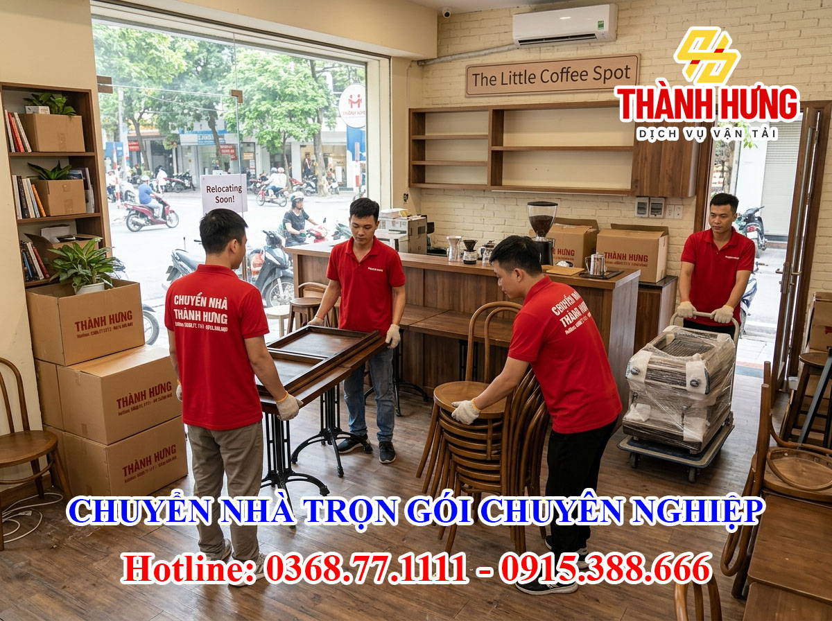 Chuyển nhà trọn gói tại Nam Định chuyên nghiệp
