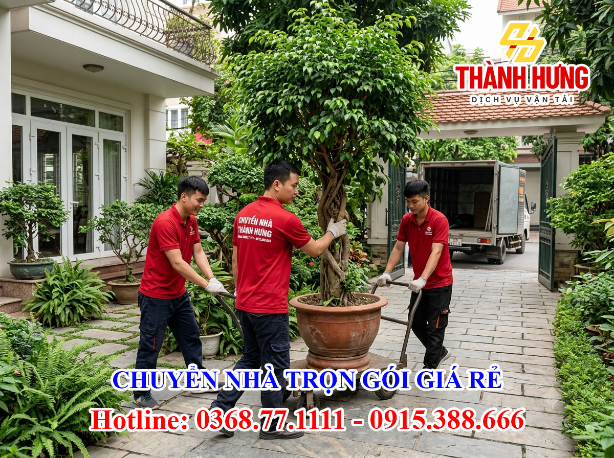 Chuyển nhà trọn gói tại Nam Định giá rẻ