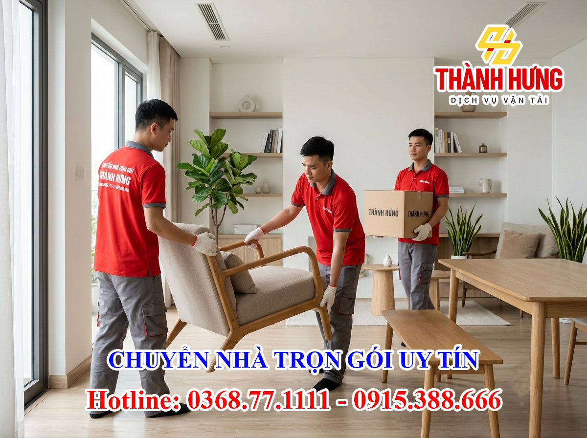 Chuyển nhà trọn gói tại Phú Thọ uy tín