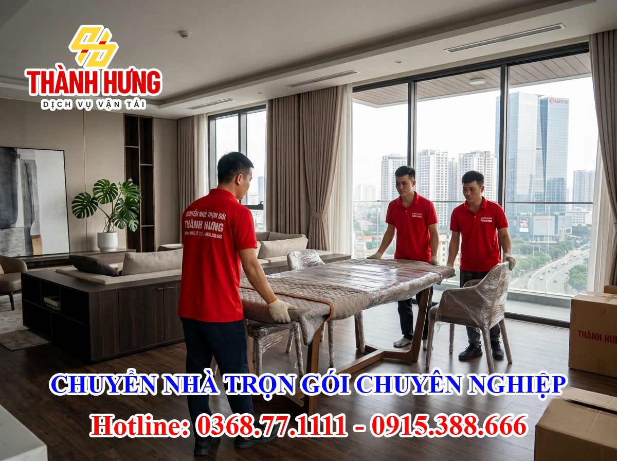 Chuyển nhà trọn gói tại Quảng Ninh chuyên nghiệp
