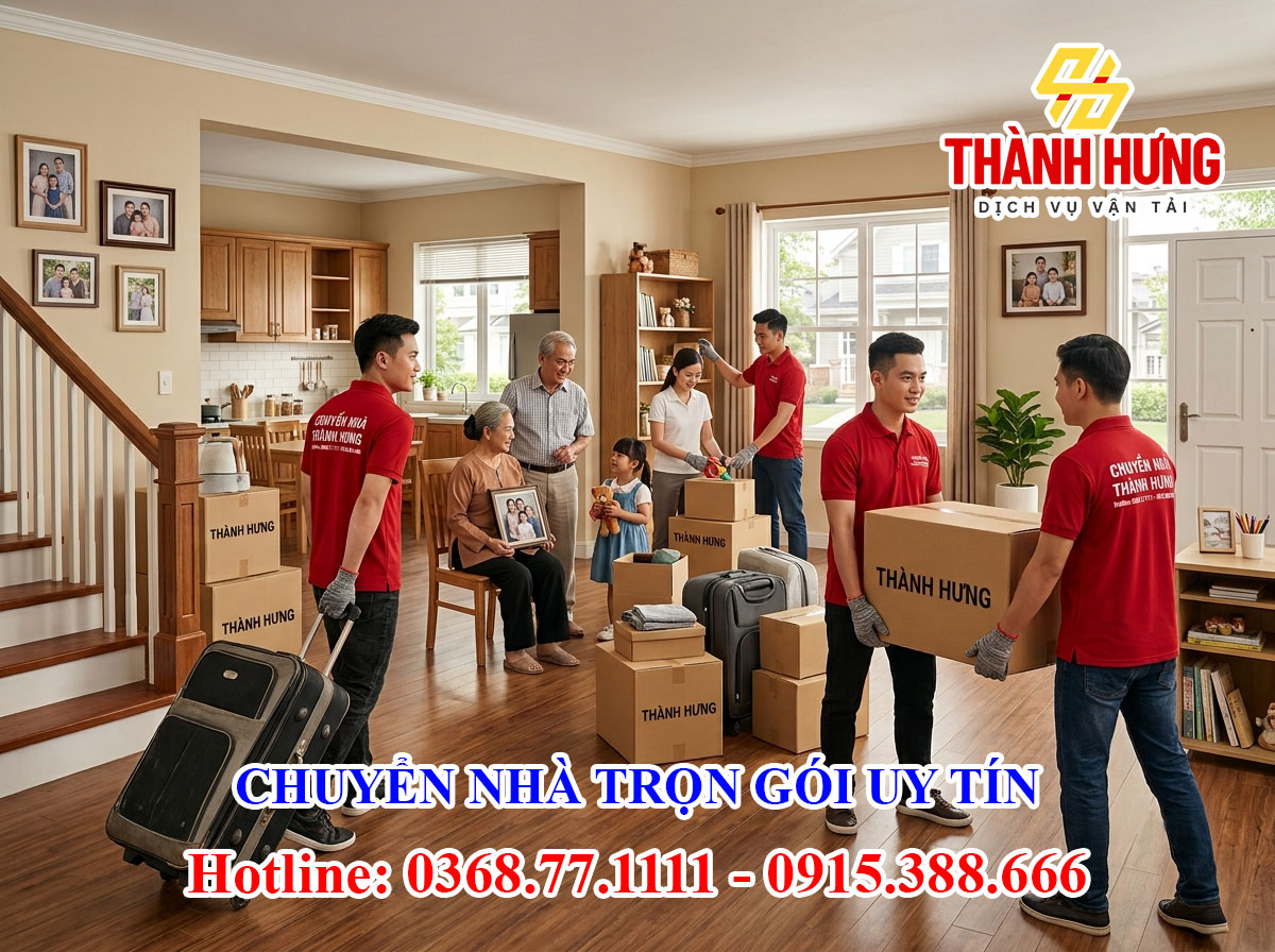 Chuyển nhà trọn gói tại Tuyên Quang uy tín
