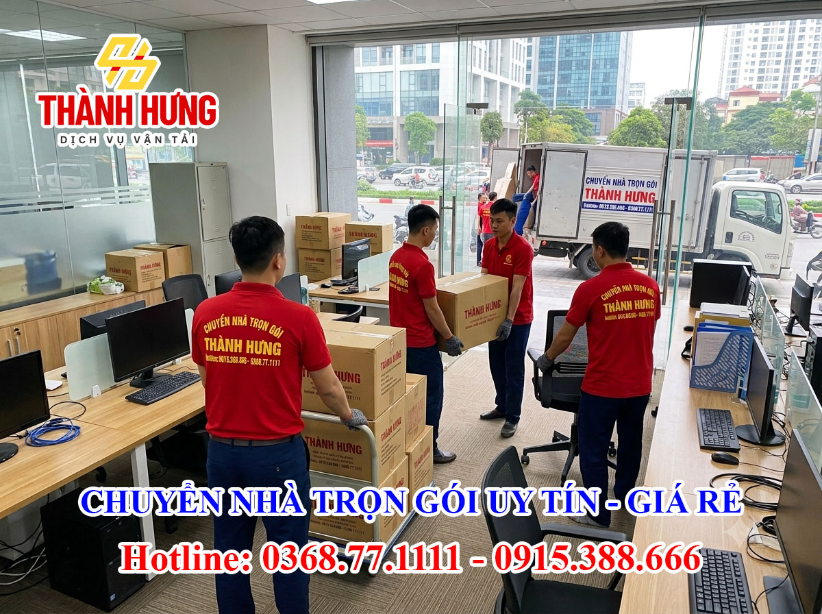 Chuyển nhà trọn gói tại Yên Bái uy tín giá rẻ