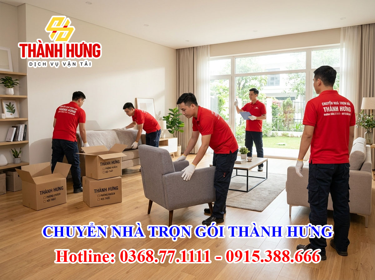 Chuyển nhà trọn gói Thành Hưng tại Điện Biên