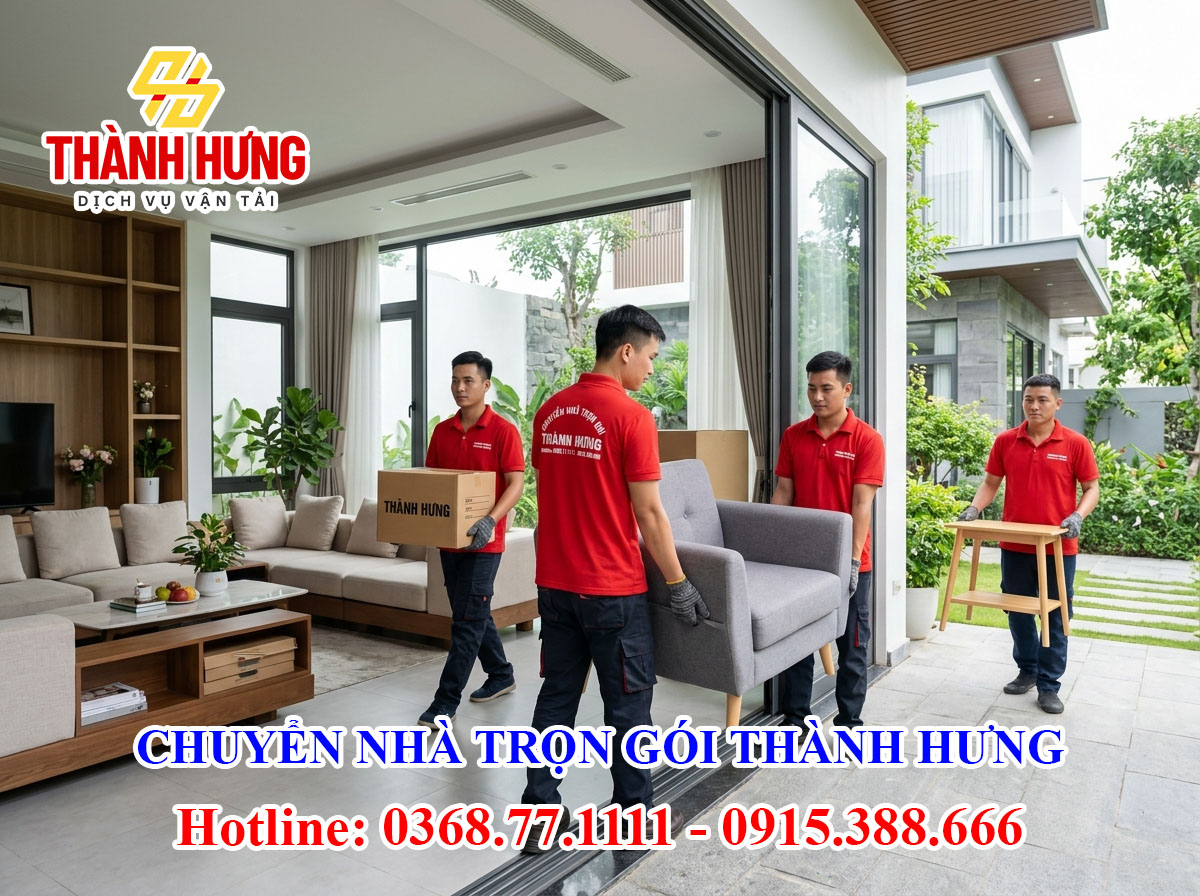 Chuyển nhà trọn gói Thành Hưng tại Hưng Yên