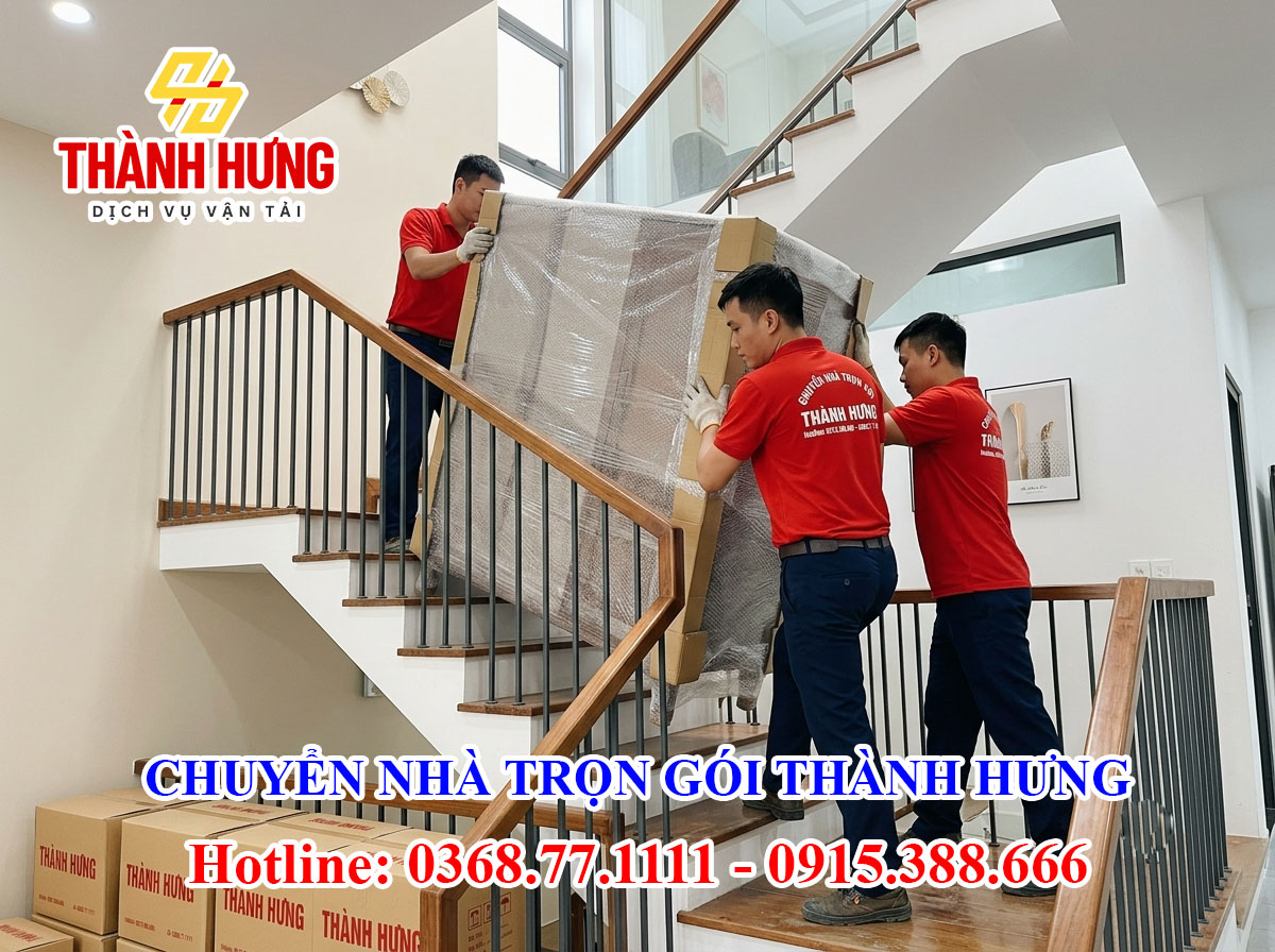 Chuyển nhà trọn gói Thành Hưng tại Sơn La