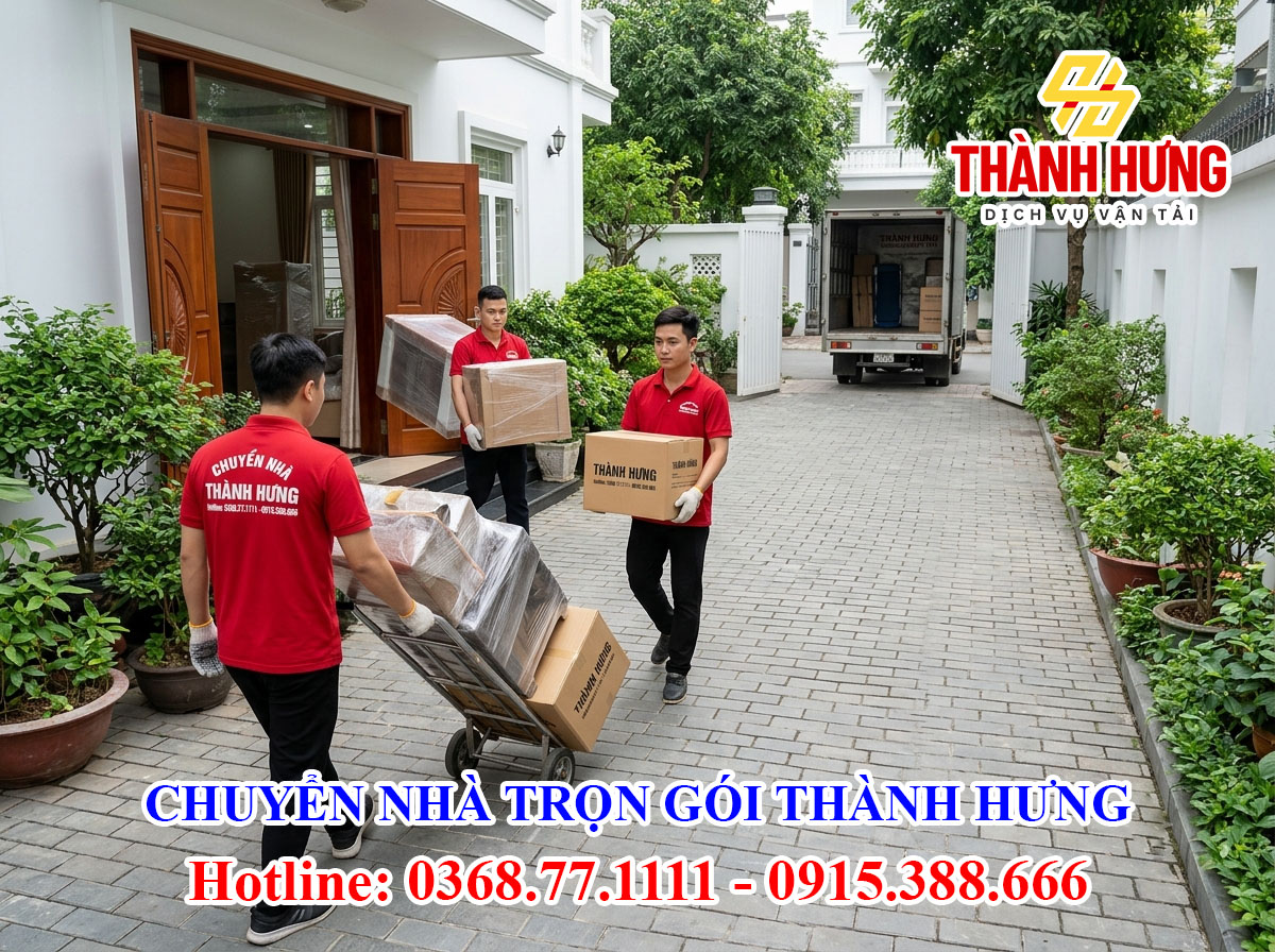 Chuyển nhà trọn gói Thành Hưng tại Yên Bái