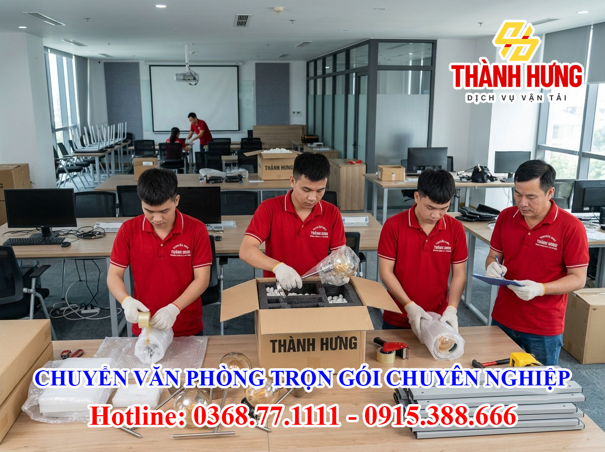 Chuyển văn phòng trọn gói tại Bắc Kạn chuyên nghiệp