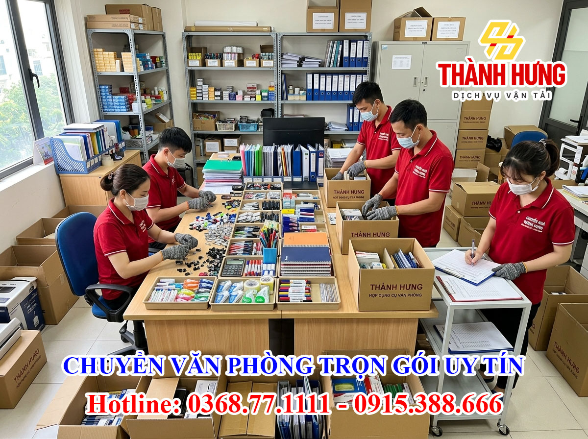 Chuyển văn phòng trọn gói tại Bắc Kạn uy tín