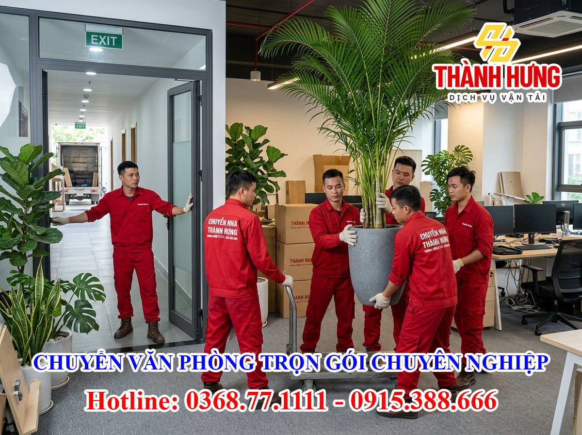 Chuyển văn phòng trọn gói tại Bắc Ninh chuyên nghiệp