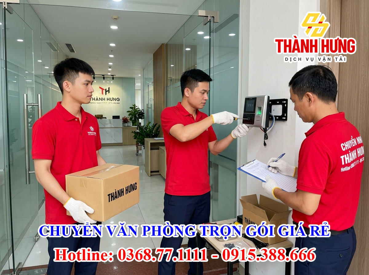 Chuyển văn phòng trọn gói tại Bắc Ninh giá rẻ