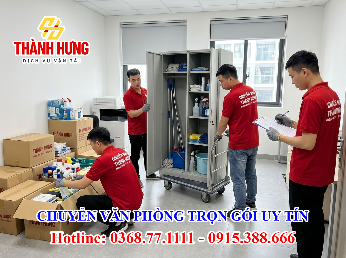 Chuyển văn phòng trọn gói tại Bắc Ninh uy tín