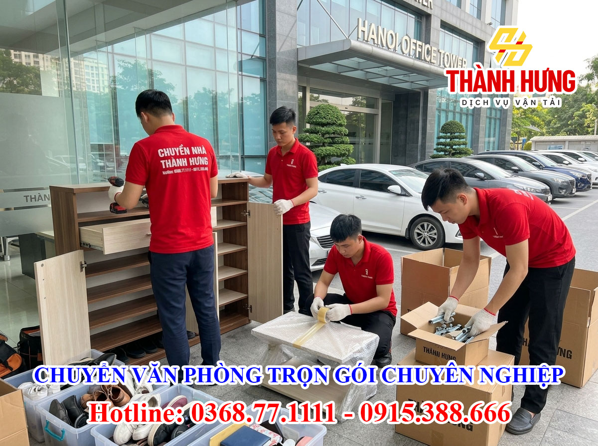 Chuyển văn phòng trọn gói tại Bắc Sơn chuyên nghiệp