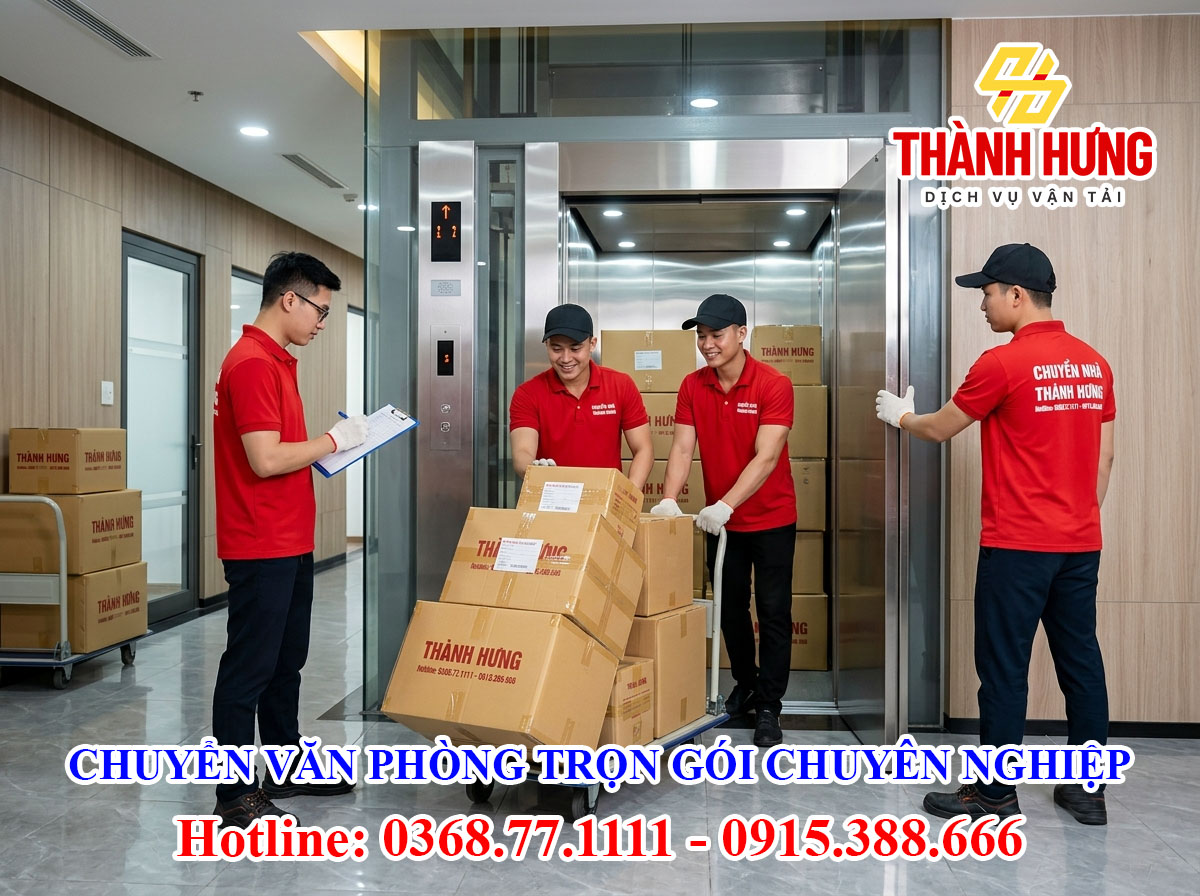 Chuyển văn phòng trọn gói tại Điện Biên chuyên nghiệp