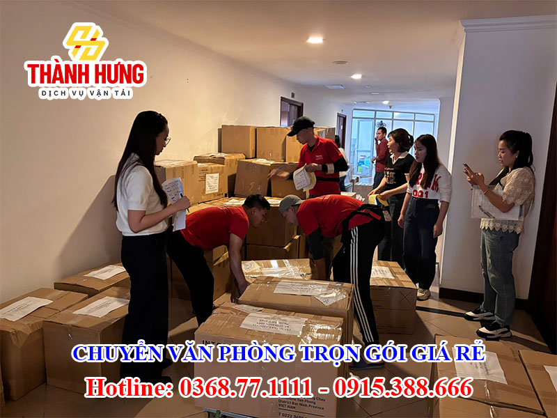 Chuyển văn phòng trọn gói tại Điện Biên giá rẻ