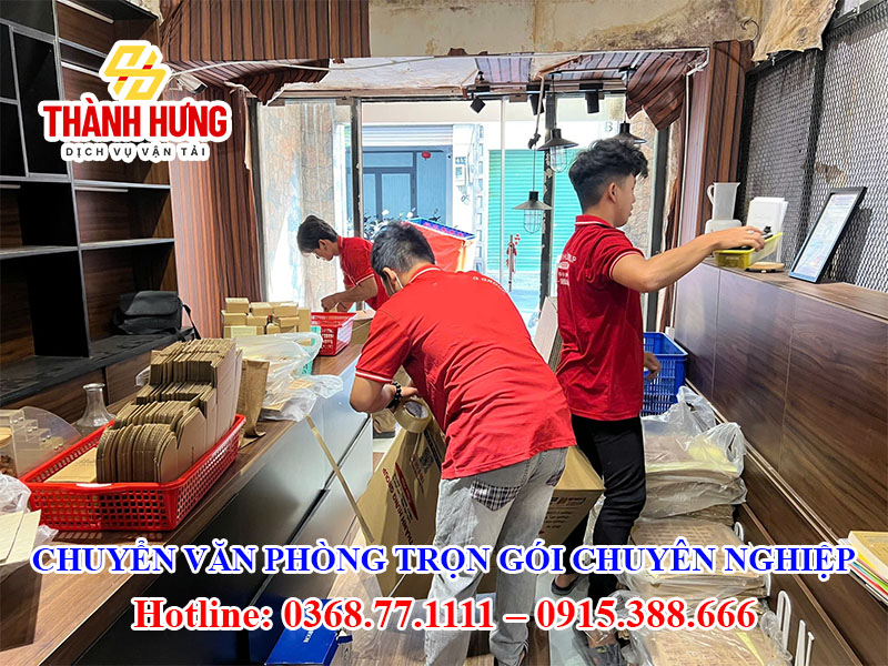 Chuyển văn phòng trọn gói tại Hà Nội chuyên nghiệp