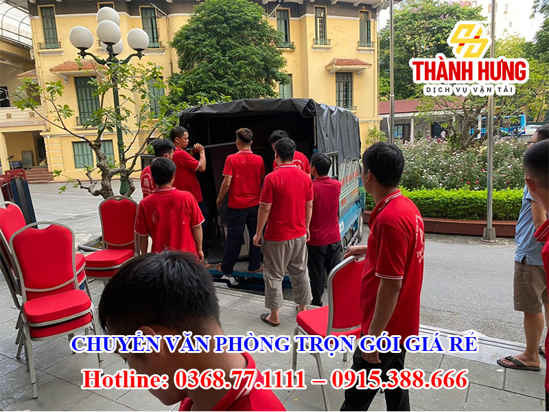 Chuyển văn phòng trọn gói tại Hà Nội giá rẻ