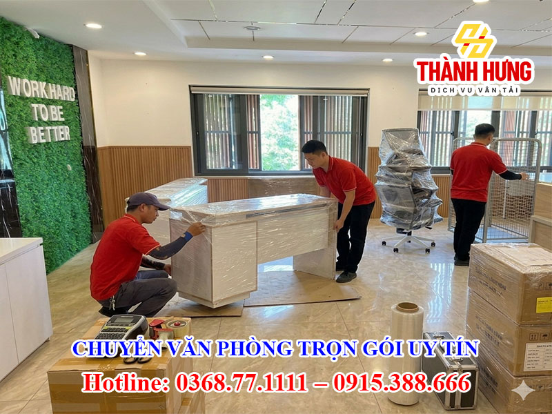 Chuyển văn phòng trọn gói tại Hà Nội uy tín
