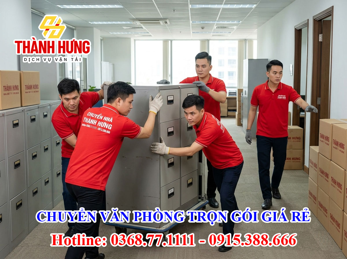 Chuyển văn phòng trọn gói tại Hải Dương giá rẻ