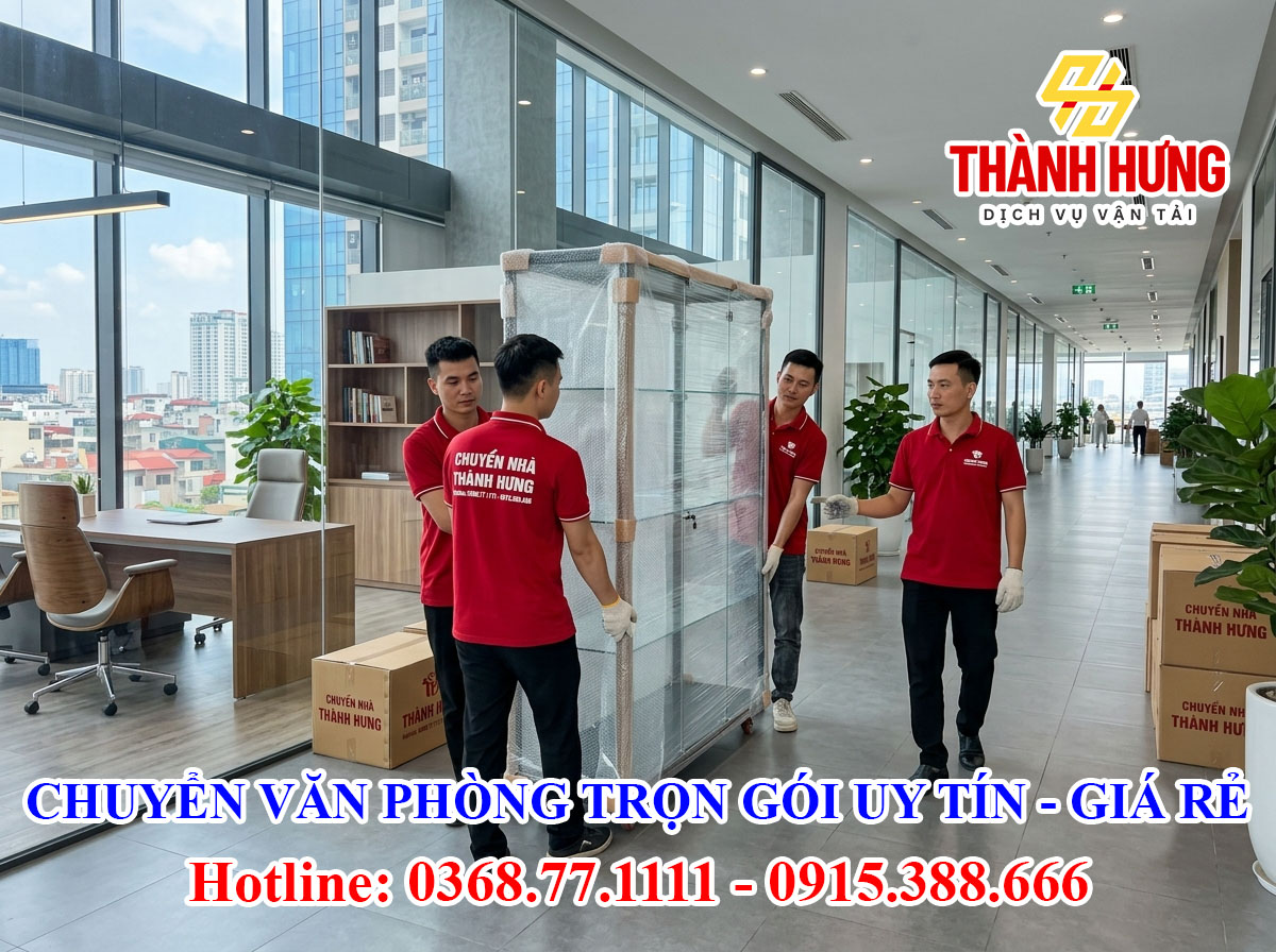 Chuyển văn phòng trọn gói tại Hải Dương uy tín giá rẻ