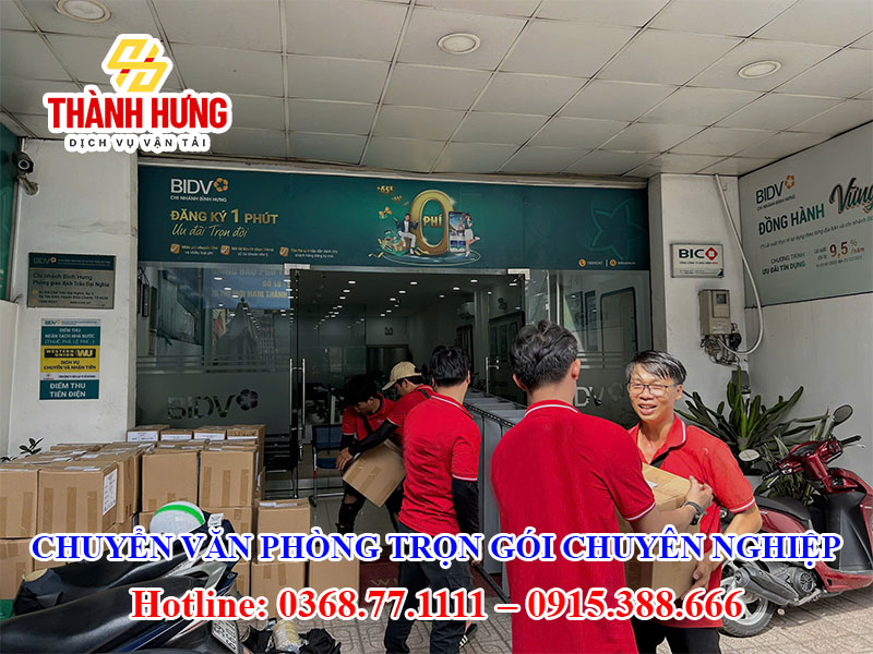 Chuyển văn phòng trọn gói tại Hữu Lũng chuyên nghiệp