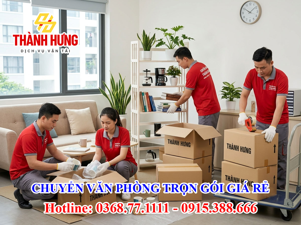 Chuyển văn phòng trọn gói tại Hữu Lũng giá rẻ