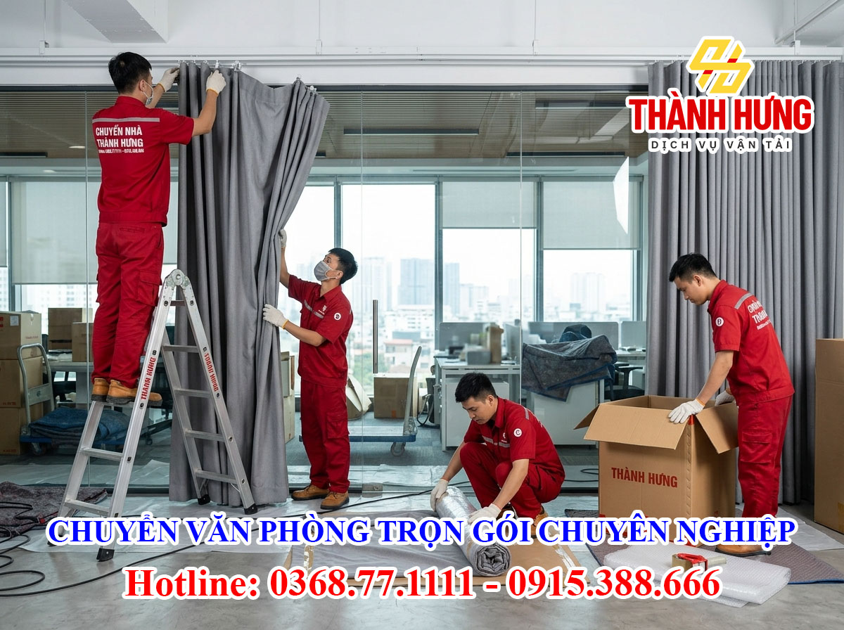 Chuyển văn phòng trọn gói tại Lai Châu chuyên nghiệp