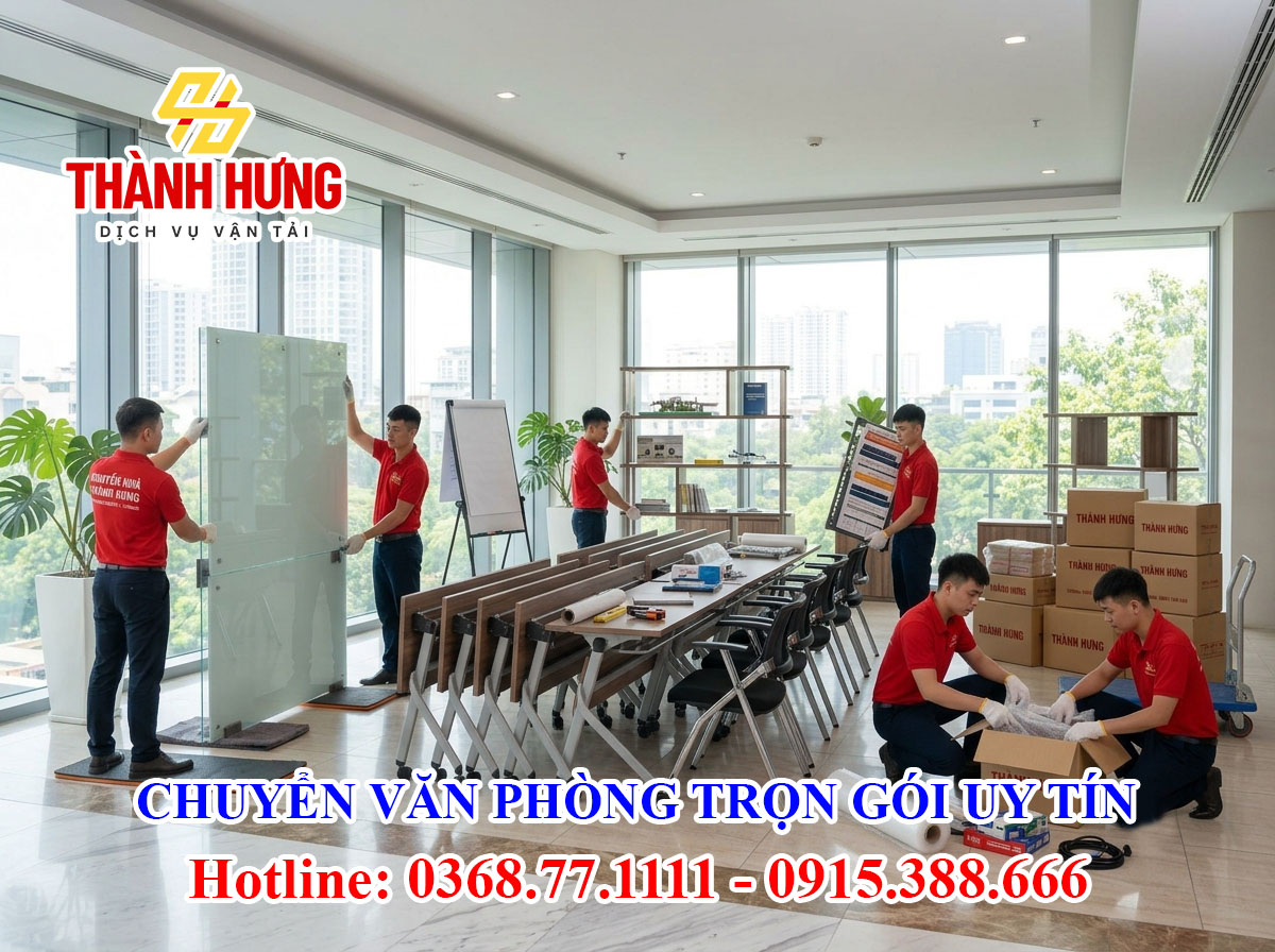 Chuyển văn phòng trọn gói tại Lai Châu uy tín