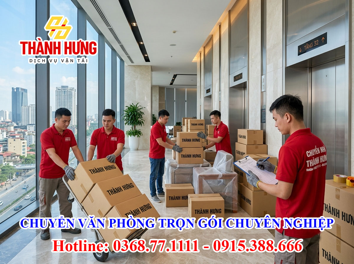 Chuyển văn phòng trọn gói tại Lào Cai chuyên nghiệp
