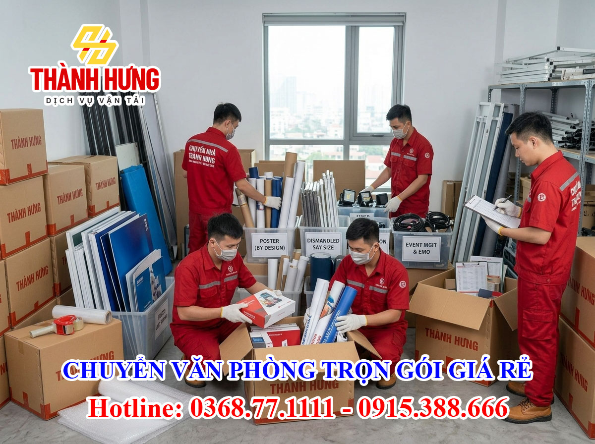Chuyển văn phòng trọn gói tại Lào Cai giá rẻ